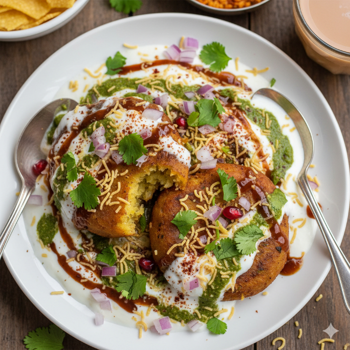 Aloo Tikki Chaat