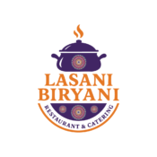 lasani biryani logo design