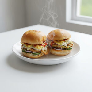 Shami Burger & Fries