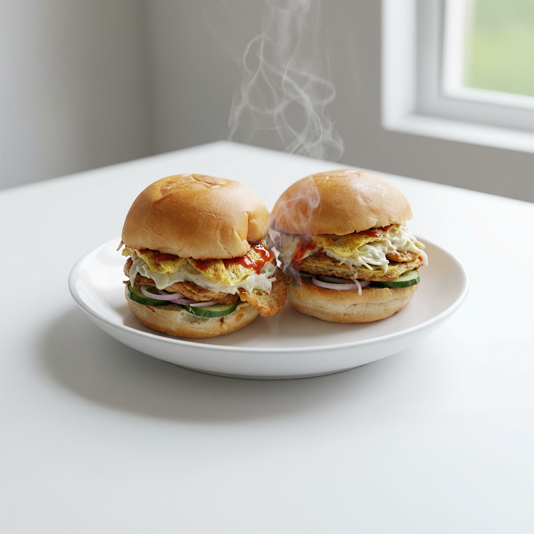 Shami Burger & Fries