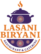 lasani biryani logo design
